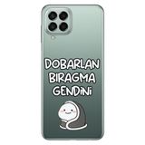 Senada Samsung Galaxy M33 İle Uyumlu Kılıf 0.4Mm Lazer Kesim Silikon - Dobarlan Bıragma Gendini