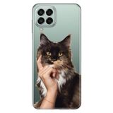 Senada Samsung Galaxy M33 İle Uyumlu Kılıf 0.4Mm Lazer Kesim Silikon - Düşün Be Kedi