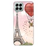 Senada Samsung Galaxy M33 İle Uyumlu Kılıf 0.4Mm Lazer Kesim Silikon - Eiffel