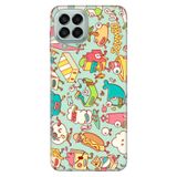 Senada Samsung Galaxy M33 İle Uyumlu Kılıf 0.4Mm Lazer Kesim Silikon - Food Story