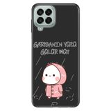 Senada Samsung Galaxy M33 İle Uyumlu Kılıf 0.4Mm Lazer Kesim Silikon - Garibanın Yüzü Gülür Mü?