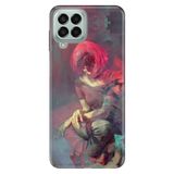 Senada Samsung Galaxy M33 İle Uyumlu Kılıf 0.4Mm Lazer Kesim Silikon - Gizemli Kız