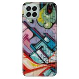 Senada Samsung Galaxy M33 İle Uyumlu Kılıf 0.4Mm Lazer Kesim Silikon - Grafitti Duvarı