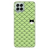 Senada Samsung Galaxy M33 İle Uyumlu Kılıf 0.4Mm Lazer Kesim Silikon - Karton Kedi