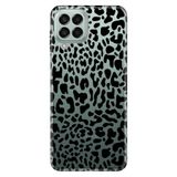 Senada Samsung Galaxy M33 İle Uyumlu Kılıf 0.4Mm Lazer Kesim Silikon - Leopar Deseni