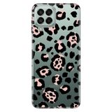 Senada Samsung Galaxy M33 İle Uyumlu Kılıf 0.4Mm Lazer Kesim Silikon - Leopar