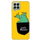 Senada Samsung Galaxy M33 İle Uyumlu Kılıf 0.4Mm Lazer Kesim Silikon - Little Monster
