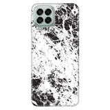 Senada Samsung Galaxy M33 İle Uyumlu Kılıf 0.4Mm Lazer Kesim Silikon - Marble Wow