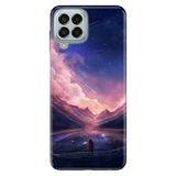 Senada Samsung Galaxy M33 İle Uyumlu Kılıf 0.4Mm Lazer Kesim Silikon - Mars Life