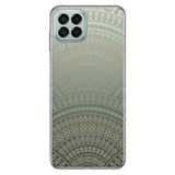 Senada Samsung Galaxy M33 İle Uyumlu Kılıf 0.4Mm Lazer Kesim Silikon - Mat Mandala