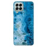 Senada Samsung Galaxy M33 İle Uyumlu Kılıf 0.4Mm Lazer Kesim Silikon - Mavi Ametist