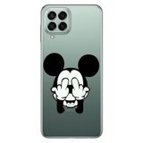 Senada Samsung Galaxy M33 İle Uyumlu Kılıf 0.4Mm Lazer Kesim Silikon - Mickeyyyyy Karakter