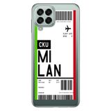 Senada Samsung Galaxy M33 İle Uyumlu Kılıf 0.4Mm Lazer Kesim Silikon - Milano Uçak Bileti