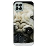 Senada Samsung Galaxy M33 İle Uyumlu Kılıf 0.4Mm Lazer Kesim Silikon - Miskin Pug