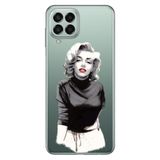 Senada Samsung Galaxy M33 İle Uyumlu Kılıf 0.4Mm Lazer Kesim Silikon - Monroe