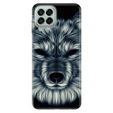 Senada Samsung Galaxy M33 İle Uyumlu Kılıf 0.4Mm Lazer Kesim Silikon - Neon Vahşi Kurt