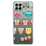 Senada Samsung Galaxy M33 İle Uyumlu Kılıf 0.4Mm Lazer Kesim Silikon - Owl