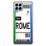 Senada Samsung Galaxy M33 İle Uyumlu Kılıf 0.4Mm Lazer Kesim Silikon - Roma Uçak Bileti