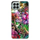 Senada Samsung Galaxy M33 İle Uyumlu Kılıf 0.4Mm Lazer Kesim Silikon - Skull Tattoo