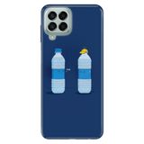 Senada Samsung Galaxy M33 İle Uyumlu Kılıf 0.4Mm Lazer Kesim Silikon - Su Iç Dostum