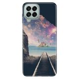 Senada Samsung Galaxy M33 İle Uyumlu Kılıf 0.4Mm Lazer Kesim Silikon - Tren Yolu