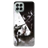 Senada Samsung Galaxy M33 İle Uyumlu Kılıf 0.4Mm Lazer Kesim Silikon - War Legend