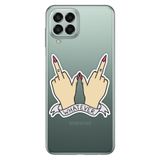 Senada Samsung Galaxy M33 İle Uyumlu Kılıf 0.4Mm Lazer Kesim Silikon - Whatever