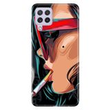 Senada Samsung Galaxy M33 İle Uyumlu Kılıf Baskılı Silikon Cool Girl