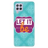 Senada Samsung Galaxy M33 İle Uyumlu Kılıf Baskılı Silikon Let İt Be