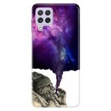 Senada Samsung Galaxy M33 İle Uyumlu Kılıf Baskılı Silikon Smoke