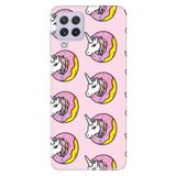 Senada Samsung Galaxy M33 İle Uyumlu Kılıf Baskılı Silikon Unicorn Donut