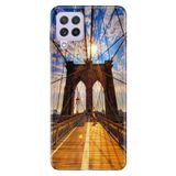 Senada Samsung Galaxy M33 İle Uyumlu Kılıf Baskılı Silikon Walking Bridge