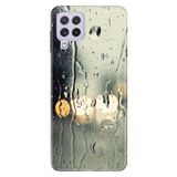 Senada Samsung Galaxy M33 İle Uyumlu Kılıf Baskılı Silikon Yağmurlu Bir Akşam