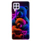 Senada Samsung Galaxy M33 ile Uyumlu Kılıf Resimli Desenli Silikon Bear Love