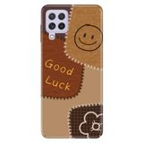 Senada Samsung Galaxy M33 ile Uyumlu Kılıf Resimli Desenli Silikon Good Luck
