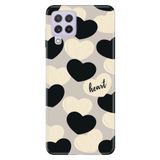 Senada Samsung Galaxy M33 ile Uyumlu Kılıf Resimli Desenli Silikon Heart