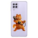 Senada Samsung Galaxy M33 ile Uyumlu Kılıf Resimli Desenli Silikon KarakterGarfield