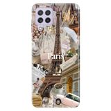 Senada Samsung Galaxy M33 ile Uyumlu Kılıf Resimli Desenli Silikon Paris