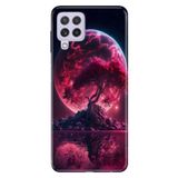 Senada Samsung Galaxy M33 ile Uyumlu Kılıf Resimli Desenli Silikon Red World