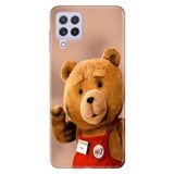 Senada Samsung Galaxy M33 ile Uyumlu Kılıf Resimli Desenli Silikon Teddy