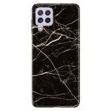 Senada Samsung Galaxy M33 ile Uyumlu Kılıf Resimli Desenli Silikon Tokyo Mermer
