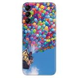 Senada Samsung Galaxy M34 5G İle Uyumlu Kılıf Silikon Desenli Tam Koruma Resimli Kapak Balonlu Ev