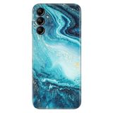 Senada Samsung Galaxy M34 5G Uyumlu İle Uyumlu Kılıf Silikon Desenli Tam Koruma Resimli Kapak İşlenmiş Ametist