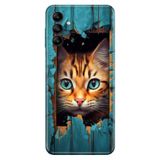 Senada Samsung Galaxy M34 ile Uyumlu Kılıf Resimli Desenli Silikon Cat