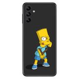 Senada Samsung Galaxy M34 ile Uyumlu Kılıf Resimli Desenli Silikon CRDSimpsonKarakters250