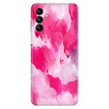 Senada Samsung Galaxy M34 ile Uyumlu Kılıf Resimli Desenli Silikon Pinking