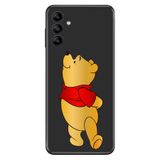 Senada Samsung Galaxy M34 ile Uyumlu Kılıf Resimli Desenli Silikon Winnie30310ThePooh