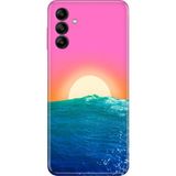 Senada Samsung Galaxy M34 Kılıf Desenli Baskılı Tpu Rubber Kapak Güneşin Doğumu - 001-Renkli