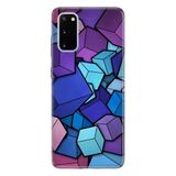 Senada Samsung Galaxy S20 Fe (Fan Edition) İle Uyumlu Kılıf Temalı Silikon Kapak - 4D Küpler