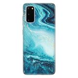 Senada Samsung Galaxy S20 Fe (Fan Edition) İle Uyumlu Kılıf Temalı Silikon Kapak - Işlenmiş Ametist